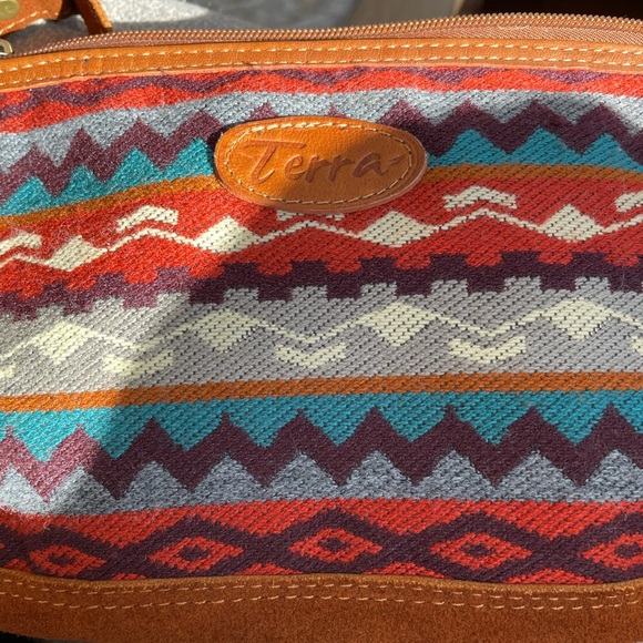 Multicolor Patterned Shoulder Bag - Picture 5 of 5
